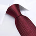 Wine Red Wedding Silk Necktie Set-DBG1472