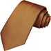 Gold Silk Necktie Set-LBWH1461