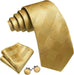 Gold Silk Necktie LBWY1480