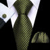 Oliver Green Necktie Set-LBWY1526