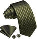 Oliver Green Necktie Set-LBWY1526